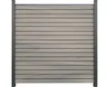 Produktbild: Zaun Hauptelement GroJa Rhombus Stecksystem ohne Pfosten 180 x 180 cm bi-color c
