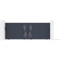 Produktbild: Casanoov Schiebetor Aus Aluminium Veleta 400x140cm Grau