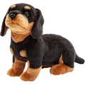 Produktbild: Uni-Toys - Dackel ohne Leine - 27 cm (Länge) - Plüsch-Hund - Plüschtier, Kuscheltier