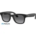 Produktbild: RAY-BAN META Wayfarer Brille in matte black, Größe Einheitsgröße