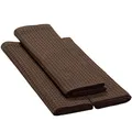 Produktbild: Das Set besteht aus 3 hochwertigen Geschirrtüchern, 100% Baumwolle, Farbe: Dunkel-braun, 70x50 cm, Küchentuch, Putztuch