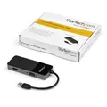 Produktbild: Startech USB zu VGA/HDMI Adapter USB32HDVGA Schwarz 4K Ultra HD