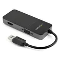 Produktbild: USB32HDVGA StarTech.com USB 3.0 auf HDMI und VGA Adapter 4K/1080p Typ-A Dual ~D~