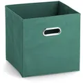 Produktbild: Zeller Present Aufbewahrungsbox, Petrol, Textil, 28x28x28 cm, Ordnen & Aufbewahren, Aufbewahrungsboxen
