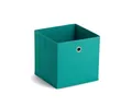 Produktbild: Zeller Present Aufbewahrungskorb Aufbewahrungsbox, Vlies, petrol, 28 x 28 x 28 cm
