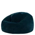 Produktbild: Icon Kingston XXL Sitzsack Cord, Blaugrün, Sitzsack Erwachsene mit Füllung, Bean Bag, Cord Sessel, Lounge Sessel, Lounge Stuhl, Schlafzimmer, Wohnzimmer, Wohnzimmer Möbel