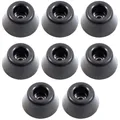 Produktbild: 8 Gummifüße 30 x 15 mm mit Stahleinlage Adam Hall 4901 Gummifuß Boxenfüße Feet