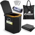 Produktbild: Campingtoilette Faltbar tragbar Notfall Klapptoilette Mobil WCCampingtoilette...