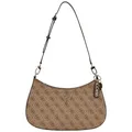 Produktbild: Guess Umhängetasche Brown Handtasche Guess 4G Logo Noelle HWBG9672180LGW