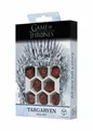 Produktbild: Q Workshop Game of Thrones Targaryen Würfelset aus Kunststoff, Schwarz