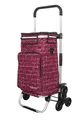 Produktbild: Einkaufstrolley klappbar mit Kühlfach & Treppensteiger – Einkaufswagen mit 3 ...