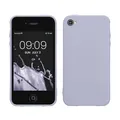 Produktbild: kwmobile Handyhülle für Apple iPhone 4 / 4S Hülle - TPU Case - Kabelloses Laden - Schutzhülle Cover in Pastell Lavendel