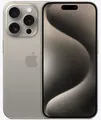 Produktbild: Apple iPhone 15 Pro Smartphone 256GB Grau Natural Titanium - Sehr Gut