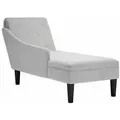 Produktbild: vidaXL Chaiselongue mit Kissen und Rechter Armlehne Wolkengrau Stoff