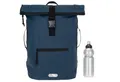 Produktbild: ELEPHANT Freizeitrucksack Time Bag aus Plane, Rucksack Laptoprucksack Daypack wasserabweisend + Trinkflasche