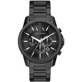 Produktbild: Herrenuhr ARMANI EXCHANGE BANKS AX1722 Chrono Edelstahl Schwarz