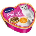 Produktbild: 15 Schalen Vitakraft Katzenfutter Poesie Sauce, Pute in Käsesauce Futter Katzen