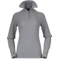 Produktbild: Bergans Damen Ulriken Pullover (Größe S, grau)