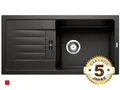 Produktbild: Granitspüle Blanco Favum XL 6 S 526082 Schwarz Einbauspüle Küchenspüle 60US