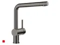 Produktbild: Blanco Linus Satin Dark Steel - 527 732 Hochdruckarmatur Wasserhahn Festauslauf