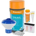Produktbild: Steinbach | Poolpflege Total Blue Starter-Set | inkl. 50er Teststreifen Kit, Dosierschwimmer & Testkit für pH-Wert/Chlor | ideal zur Wasserkontrol...