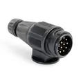 Produktbild: XPOtool Anhänger-Stecker 13polig 12V Kunststoffstecker Kfz Bremslicht Rücklicht
