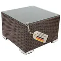Produktbild: RS Trade Beistelltisch Beistelltisch Rattan braun