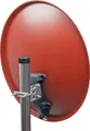 Produktbild: Satellitenschüssel Stahl Hellgrau/Rot/Anthrazit 55 cm, Farbe:Ziegelrot (RAL8012)