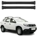 Produktbild: Omac Aluminium Dachträger Querträger Für Dacia Duster Mk2 2018-2021 Pre-fl ‚Äì Max. 75 Kg ‚Äì 2 Stangen Schwarz