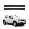 Produktbild: OMAC Dachträger für Dacia Duster mk2 2018-2021 Pre-FL Alu 2 Stangen Schwarz