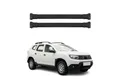 Produktbild: OMAC Dachträger Gepäckträger für Dacia Duster 2 2018-2024 Relingträger Alu Schwarz 2x (2-St), Wasserbeständig,Abnehmbar,Multifunktional,Leichtgewichtig