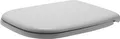 Produktbild: Duravit D-Code WC-Sitz, Kunststoff Scharniere, mit Absenkautomatik, Schraubverbindung, 359x443mm, Weiß Hochglanz, Kunststoff Scharniere, 0067390000
