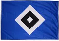 Produktbild: Hamburger SV HSV Fahne Hissfahne ** Schrebergarten ** in 120 x 180 cm; blau