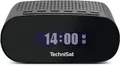 Produktbild: TechniSat TECHNIRADIO 50 - Kompakter Radiowecker (DAB+, UKW Wecker mit großem LC-Display, Dual-Alarm, Kopfhöreranschluss, 1 Watt, USB-Netzteil) schwarz