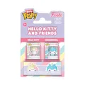 Produktbild: Funko Pop! Bitty 2er-Pack: Sanrio – Hello Kitty & Cinnamoroll – 2,2 cm – Sammlerstück – Geschenkidee – Partytüten Strumpf – Tortenaufsatz
