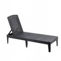 Produktbild: Kadax Gartenliegestuhl, Graphit, Kunststoff, 58x29x151 cm, Gartenmöbel, Gartenliegen