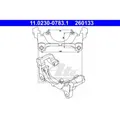 Produktbild: Halter, Bremssattel ATE 11.0230-0783.1 für VAG, Vorderachse