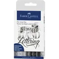 Produktbild: FABER CASTELL Tuschestift Pitt Artist Pen Lettering sortiert VE=8 Stück Etui