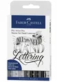 Produktbild: FABER CASTELL Tuschestift Pitt Artist Pen Hand Lettering Starter Set 9 teilig