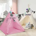 Produktbild: Tipi Kinderzelt Baumwolle XXL; Kinderspielzelt Indianerzelt Spielzelt für Kinder