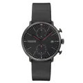 Produktbild: JUNGHANS max Bill Chronoscope Bauhaus Herrenuhr Schwarz 27/4409.02