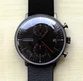 Produktbild: JUNGHANS Herren Uhr Max Bill Chronoscope Bauhaus Ref. 27/4409.02 NEU FULL SET