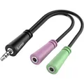 Produktbild: Hama 00200352 Klinke Audio Anschlusskabel [1x Klinkenstecker 3.5 mm - 2x Klin...