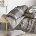 Produktbild: Irisette Mako-Satin Bettwäsche-Garnitur Don-8422 Größe 155x220+80x80 cm Farbe grau-11
