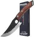 Produktbild: Huusk Kochmesser, Küchenmesser - Perfekt zum Schneiden und Zerkleinern Messer Japan Original Scharf, Japanisches Messer für Zuhause