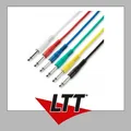Produktbild: Adam Hall Cables 3 STAR IPP 0120 SET - 6er Set Patchkabel 6,3 mm Klinke mono 1,20 m