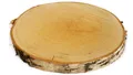 Produktbild: matches21 HOME & HOBBY Bastelnaturmaterial Baumscheiben 1 Stk. Dekoholz Holzscheibe Holzplatte 25 - 30 cm, (1-tlg), 100% deutsche Birkenscheiben für Basteln Dekorieren Tischdeko