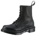 Produktbild: DR. MARTENS 1460 Pascal Mono Schnürboots, Schnürschuh, Festival, Stiefelette mit praktischer Schnürung schwarz 40 EU
