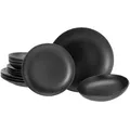 Produktbild: CreaTable Kombiservice  Magic Black , schwarz , Steinzeug/Steingut , Maße (cm): B: 29 H: 30,5
