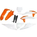 Produktbild: UFO Plast Karosserieverkleidungssatz UFO KTM OEM oder WT BK - Weiß
